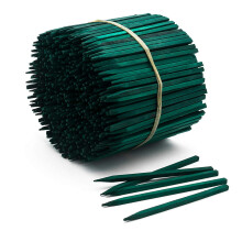 Royal Imports Green Wood Plant Stake Floral Picks Wood Sign Puting Garden Sticks (ca. 100 stk) - 4 tommer