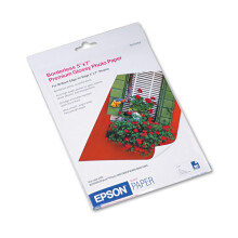 - Premium-Fotopapier 68 lbs Hochglanz 5 x 7 20 Blatt/Packung