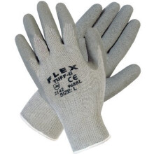 MEMPHIS GLOVE 9688XL Extra Große Flex Tuff Iigray Baumwolle/Poly Shell 1 (Preis für 12 Paar)