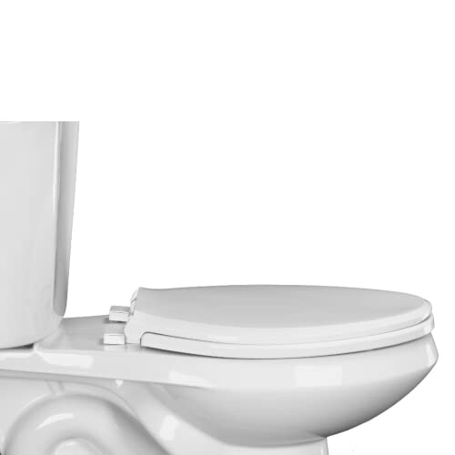 Assento de Sanita Plástico Alongado Centoco 3800SC-001 com Fecho Seguro 1