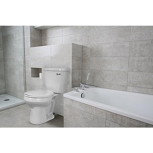 Assento de Sanita Plástico Alongado Centoco 3800SC-001 com Fecho Seguro 2