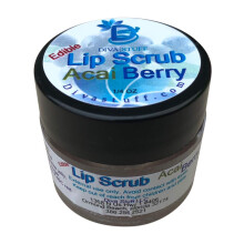 Diva Stuff Ultra Hydrating Lip Scrub til bl?de l?ber Sk?nsom eksfoliering Moisturizer & Conditioner Acai Berry - oz (fremstillet i USA)