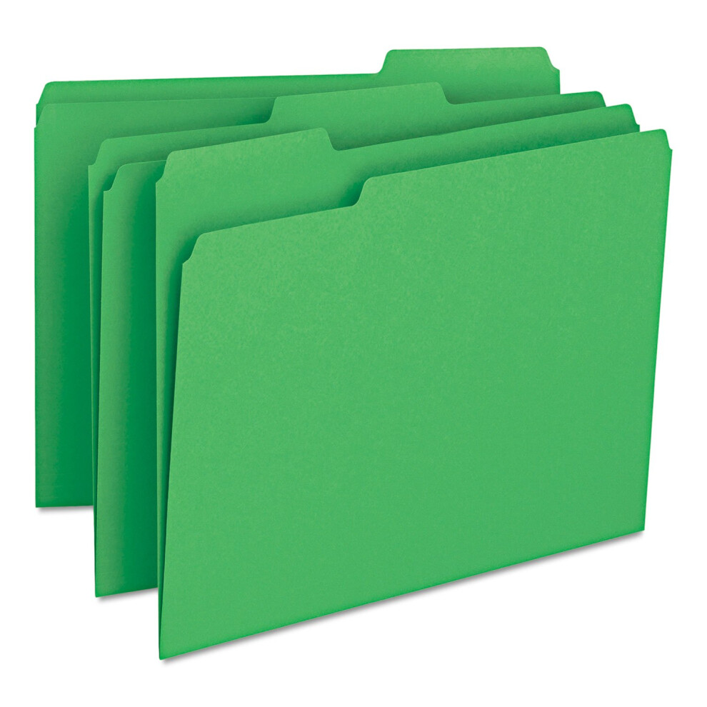 Photos - File Folder / Lever Arch File Smead FLDR TPTB 1/3 LTR GN 12143