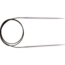 Knitter's Pride Nova Platina vaste ronde breinaalden van 40 inch (100 cm); Maat US 10 (6,00 mm)