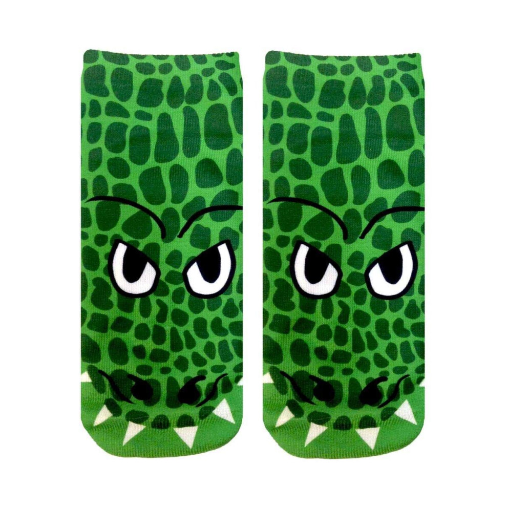 Chaussettes montantes Toynk    imprim   photo crocodile