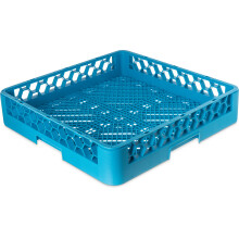 Carlisle FoodService Products Opticlean Flatware Rack Dishwashing Tray for Kitchens and Restaurants Plastic 18.25 Inches Blue
