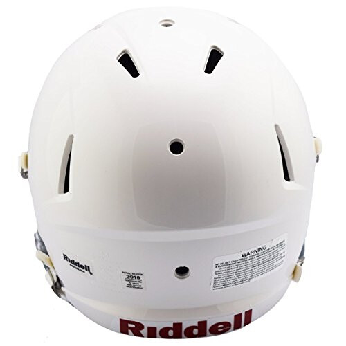 Casco juvenil Riddell Victor blanco peque   o 2