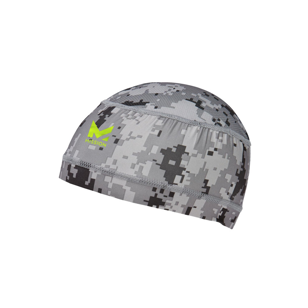 Mission Cooling Helmet Liner Digi Camo - Lightweight & Breathable - Cools Up To 2 Hours - Upf 50 Sun Protection - Machine Washable