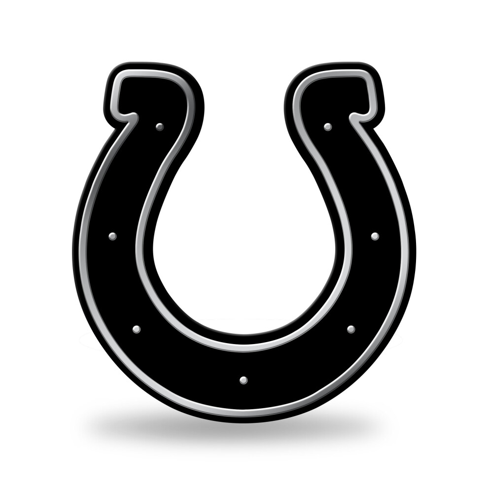 Nfl Indianapolis Colts Chrome Finished Auto Emblem 3D Sticker 094746935108