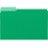 Staples Staples 224543 Χρωματιστοί Φάκελοι Αρχείων 3 Ταμπέλες Πράσινοι Μέγεθος Letter 100/Πακέτο 5