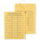 Staples 472993 Φάκελοι Kraft με Κουμπί και Σχοινί 10 x 13 ίντσες Καφέ 100/Κουτί 1