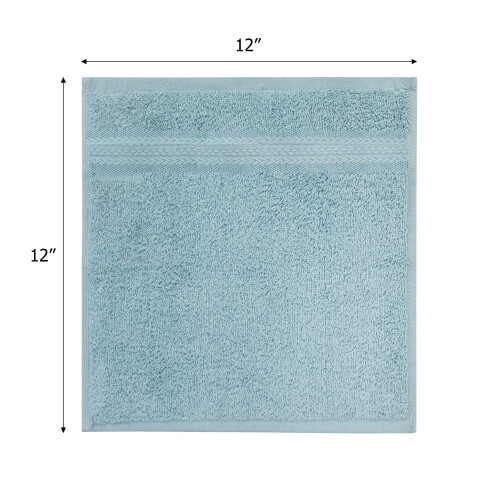 COTTON CRAFT Υπέροχες Μπατονέτες - 12 Τεμάχια - 12x12 - 100% Βαμβάκι - Σετ Πετσέτες για Μωρά 1