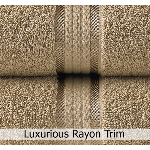 COTTON CRAFT Υπέροχες Μαλακές Πετσέτες - 12 Τεμάχια - 12x12-100% Βαμβακερές Πετσέτες Προσώπου 2