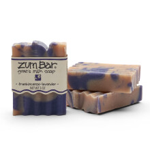 ZUM, Zum Bar, Ziegenmilchseife, Weihrauch-Lavendel, 3 Unzen
