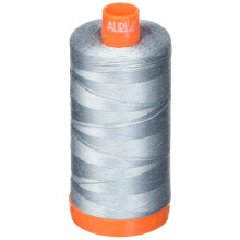 AURIFIL USA 1 422yd-Vaalea Aurifil Mako Puuvillalanka Solid 50wt 1422yds 1422yds Vaaleansininen Harmaa