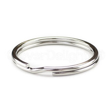 CleverDelights 1 3/16"" avaimenperät - 100 pakkaus - 30 mm vahva avainnipun renkaan liitin