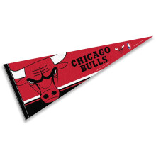 Chicago Bulls Pennant Full Size 12 in X 30 in
