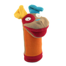 Cate and Levi - Polar Fleece Hand Puppet - Handmade in Canada - (Dog)