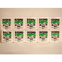 ILFORD HP5 Plus 400 35mm svartvitt film 24 Exp 10 Pack