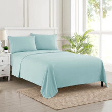King Size Sheets - Breathable Luxury Bed Sheets with Full Elastic & Secure Corner Straps Built In - 1800 Supreme Collection Extra Soft Deep Pocket Bed