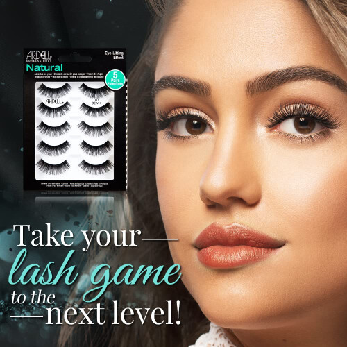 Ardell Ardell False Eyelashes Natural 101 Black (5 par frpackning) 2