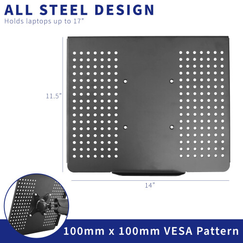 Vivo VIVO Βάση Δίσκου για Laptop/Notebook για Στήριγμα VESA (Stand-LAP2) 2