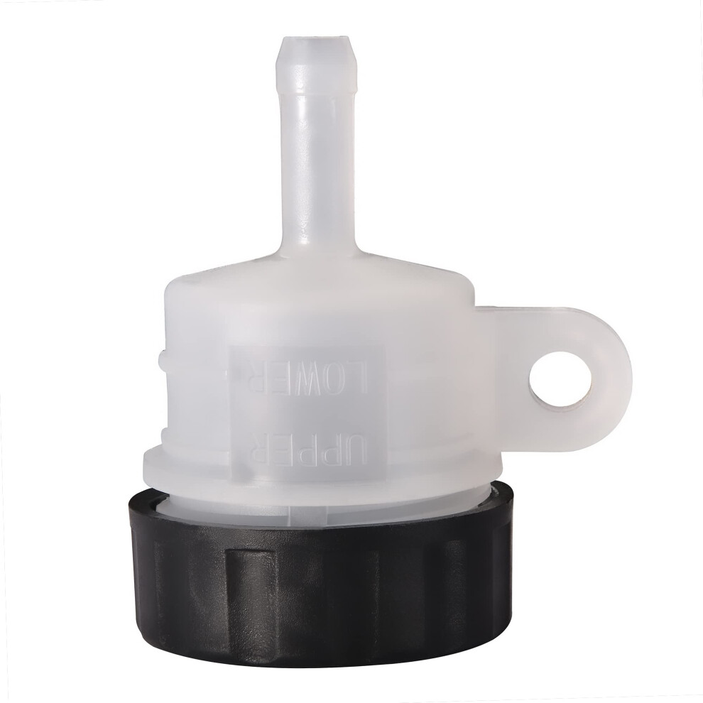 Goofit Motorcycle Universal Master Cylinder Rear Brake Clutch Tank Fluid Oil Cup Reservoir Replacement For Kawasaki Suzuki 712320607400