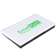 ExcelMark Rubberen Stempelkussen Extra Groot 4-1/4"""""""" bij 7-1/4 (Groen)