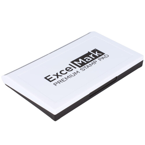 ExcelMark Rubberen Stempelkussen Extra Groot 4-1/4"" x 7-1/4"" (Zwart)