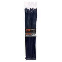 TR Industrial Mehrzweck-UV-bestndige schwarze Kabelbinder 24 Zoll 50er-Pack