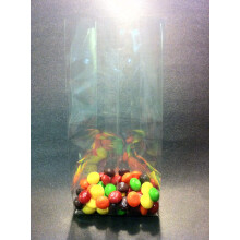 UNIK PAKNING 100 stk. 5x4x15 klare sidefoldede cellocellofanposer Gode til Candy Cookie Bageri