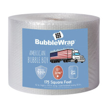 American Bubble Boy 3/16' Small PLUS Bubbelplast, 175 Feet Rulle - Premium fraktmaterial för flytt