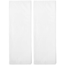 Premium wit cadeaupapier 20 x 20, 100 vel, 2-pack (totaal 200 vellen)