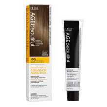 AGE mooie Permanente Haarverf Liqui Creme | 100% grijsdekking | Anti-aging haarkleuring | Biotine voor dikker, voller haar | Professionele salonkleur