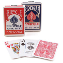 Bicycle Pinochle Jumbo-speelkaarten (pak van 12)