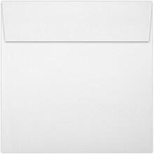 tvorcov    ob   lky na pozv   nky LUXPaper | Odlepovacie a tlaciace | 14,7 cm x 14,7 cm | Biele | 100 % recyklovan    | Text 80 lb | 50 ks