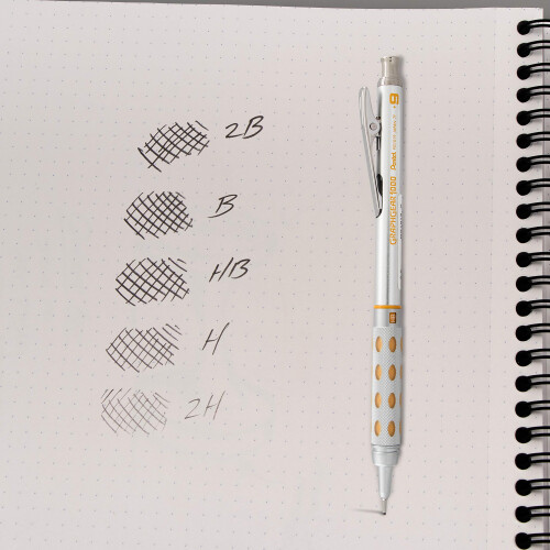 Pentel Pentel Super Hi-Polymer Μολύβι, 0.9mm, Μεσαίο, HB, 30 Τεμάχια/Σωλήνα, Κουτί 12 (C29-HB) 2