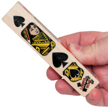 Newt's speelkaarten Ladies Rule Trump Marker/Indicator voor kaartspellen zoals Euchre Bridge Pinochle Whist en andere kaartspellen - Inclusief 1