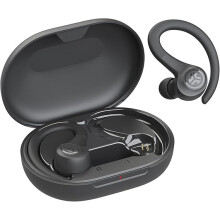 JLab Go Air Sport True Wireless Earbuds with Over-Ear Hook IP55 Sweatproof, 32+Hr Battery Life, Dual Connect, MEMS Mic, 3 EQ Modes