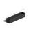 Veradek Forma Σειρά Τροχιάς Πλαστικός Γλάστος, 32'' L x 3.5'' W x 3'' H, Μαύρος, 2 Πακέτο 3