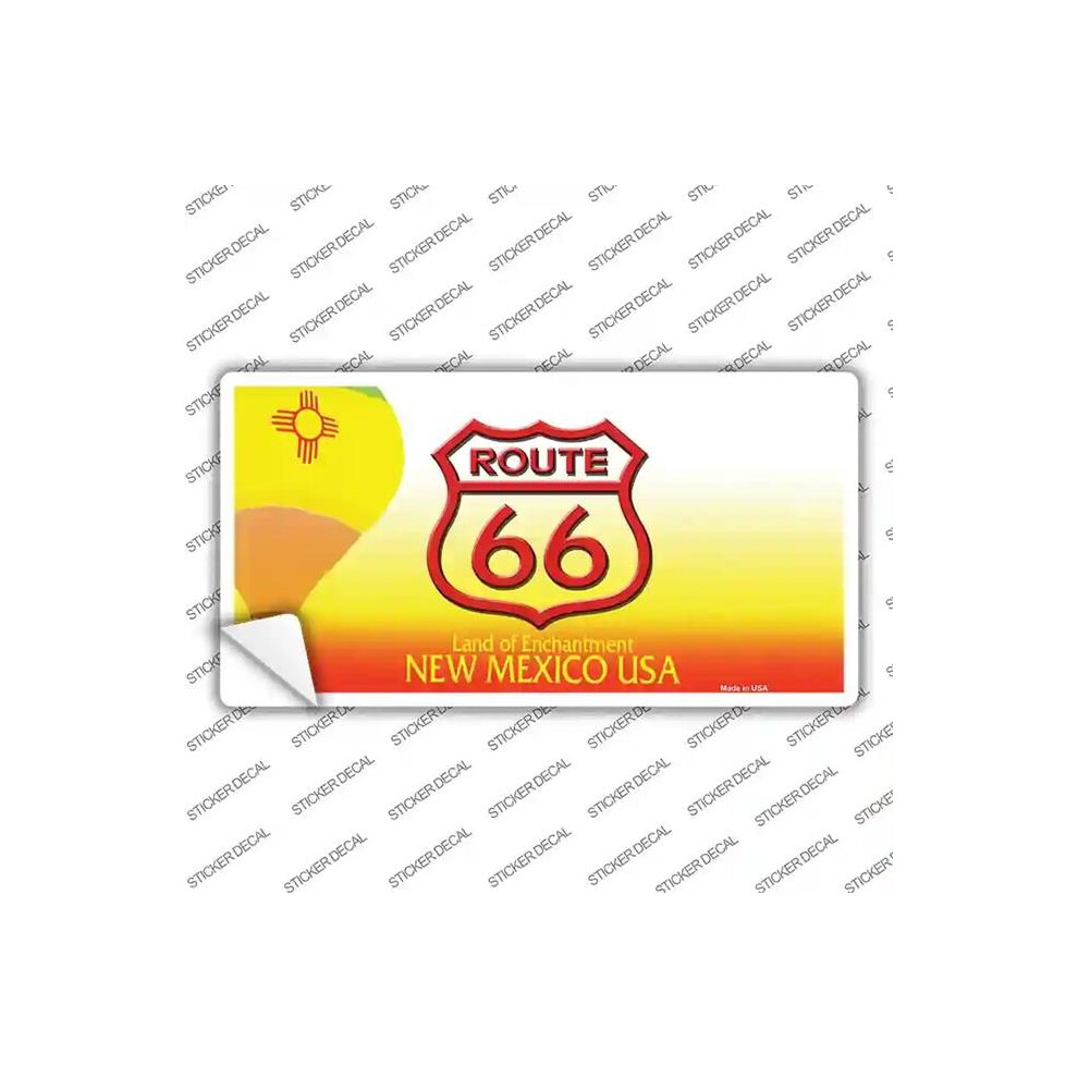 Smart Blonde Lp-2107S-Xl Route 66 Shield Mexico Novelty Sticker Decal - Extra Large 731997954631