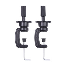 Eerya 2Pack Holder Clamp Stand Holder for Cosmetology Wig Mannequin Manikin Training Head Stands Wig Mannequin Head Standard (2pcs)