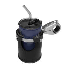 Lexin LX-C3 Motorcykelkopphllare med 360swivel bollmonterad stor btdryckhllare med korg metallstyrning fr motorcykelpassagerare/ATV/skotter/H