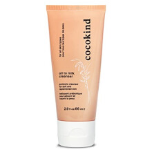 Cocokind Huile à Lait Nettoyante, Nettoyant à Base d'Huile et Démaquillant