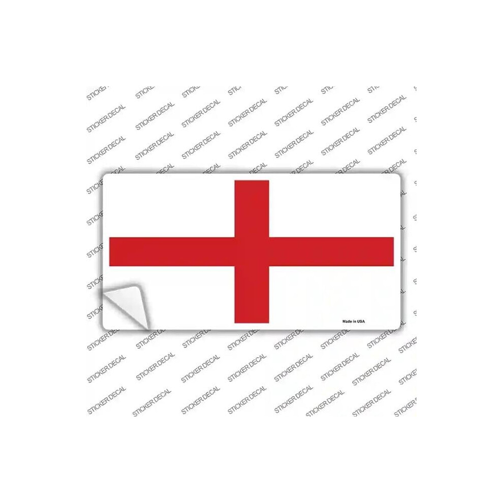 Smart Blonde Lp-479S-L England Flag Novelty Sticker Decal - Large 731997955140