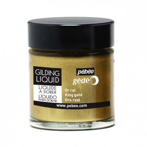 Pebeo Gedeo Gilding Liquid 30ml - King Gold