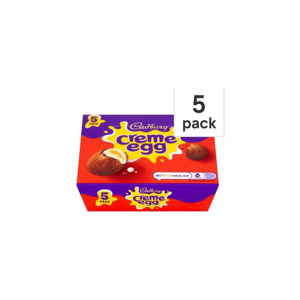 (Pack Of 2) Cadbury Creme Egg 5 Pack 200G