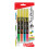Pentel Pentel Twin Checker Dual-Tip Highlighter, Chisel Tip, Assorted Colors, 4-PK 1
