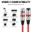 Cabo XLR EBXYA 25 ft 10 Pack 3 Pinos Balanceado para Microfone 3