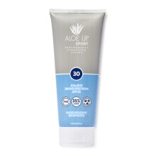 Aloe Up Sport Sunscreen Lotion SPF 30 - Broad Spectrum UVA/UVB Sunscreen Protector for Face and Body - With Hydrating Aloe Vera Gel - Non-Greasy